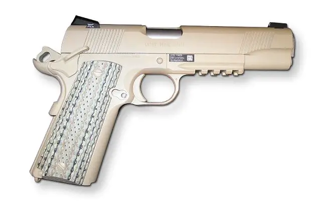 Colt Defense LLC has been awarded an Indefinite-Delivery/Indefinite-Quantity contract by the U.S. Marine Corps for up to 12,000 M45 Close Quarter Battle Pistols (CQBP), plus spares and logistical support. The new CQBP is a direct descendant of the iconic Colt M1911 adopted by the U.S. military in 1911 and carried as the primary sidearm through all the major conflicts of the 20th century.