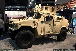 BRV-O JLTV AM General Blast Resistant Vehicle Off-Road technical data sheet specifications information description intelligence identification pictures photos images video information  US Army United States American defence industry military technology joint light tactical vehicle
