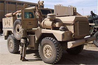 Cougar 4x4 HEV Hardened Engineer Vehicle MRAP technical data sheet specifications information description intelligence identification pictures photos images US Army United States American defence industry military technology Mine Resistant Ambush Protected 