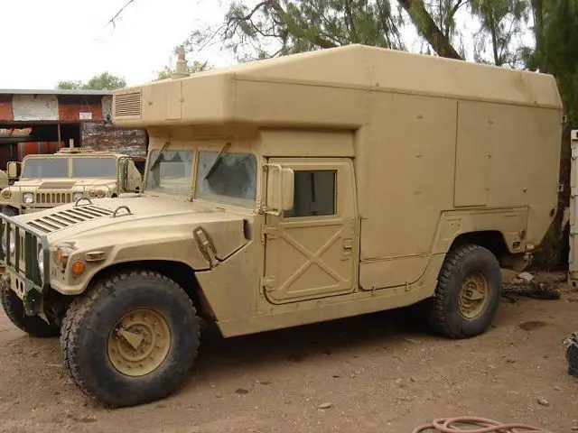 M997A2 Humvee ambulance technical data sheet specifications information description intelligence identification pictures photos images US Army United States American defence industry military technology 