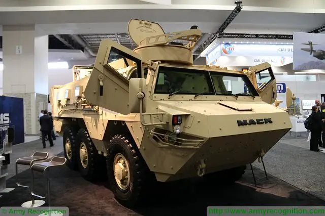 Lakota 6x6 armoured vehicle personnel carrier Mack Defense United States American defense industry 640 001