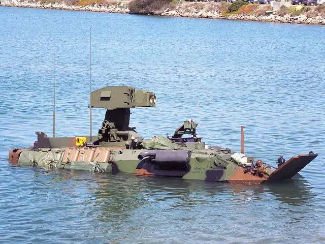 Development of the LAV-ATs has already successfully met threshold testing as four of the prototypes have fired 14 missiles at government facilities. In mid-March, the vehicles were put through a swim test and landing craft air cushion tests at the Amphibious Vehicle Test Branch at Camp Pendleton, Calif.