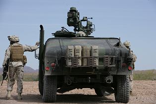 M1045 M1045A1 M1045A2 HMMWV Humvee anti-tank missile Tow carrier vehicle technical data sheet specifications information description intelligence identification pictures photos images video US Army United States American AM General defence industry military technology