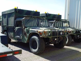 M1097 A1 A2 HMMWV Humvee heavy shelter carrier technical data sheet specifications information description intelligence identification pictures photos images video information US Army United States American AM General defence industry military technology
