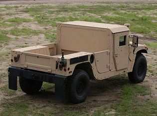 M1152 M1152A1 HMMWV 4x4 cargo troop carrier vehicle technical data sheet specifications information description intelligence identification pictures photos images video information U.S. Army United States American AM General defence industry military technology