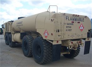 M978 A4 HEMTT Oshkosh military fuel servicing truck tanker data sheet description information intelligence identification pictures photos images US Army United States American defense Heavy Expanded Mobility Tactical Truck