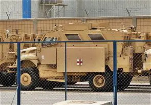 MaxxPro Ambulance MRAP medical evacuation armoured vehicle data sheet information specifications description intelligence identification pictures photos images US Army United States American defense military Navistar International