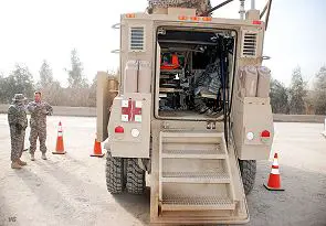 MaxxPro Ambulance MRAP medical evacuation armoured vehicle data sheet information specifications description intelligence identification pictures photos images US Army United States American defense military Navistar International