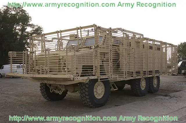 RG33 RG-33 Category II upgraded slat armor wire cage data sheet specifications information description intelligence identification pictures photos images US Army United States American defense military BAE Systems 