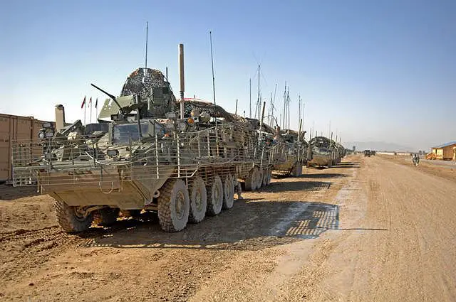 The U.S. Army is sending a Stryker brigade to Afghanistan without their Stryker armored vehicles. Instead of their 19 ton Strykers, that carry 11 troops, they will be using 15 ton M-ATV armored trucks, which carry up to five troops each. The reason for this is that the M-ATV provides more protection from roadside bombs. While the brigade will have to operate more vehicles, they will have more firepower (each Stryker and M-RAP has a single remotely controlled machine-gun turret atop it). 