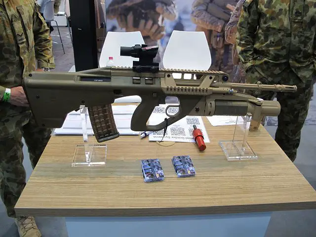 Thales is developing the EF88 rifle for Australia’s LAND 125 program, with an F90 export range complementing the offering.