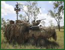 ASLAV-S: is a surveillance vehicle equipped with a thermal imager, a laser range finder and a day television camera.