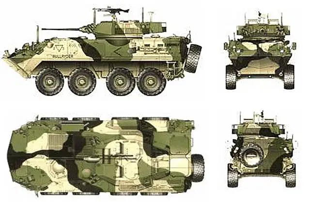 ASLAV 8x8 light armoured vehicle technical data sheet specifications pictures video description information identification Australia Australian army military equipment defense industry