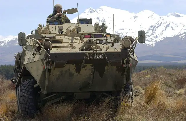 Five light armoured vehicles (LAVs) from the New Zealand Army have been secretly flown to Afghanistan to better protect New Zealand soldiers deployed in Afghanistan.
