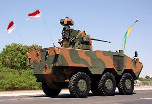 Guarani wheeled armoured vehicle technical data sheet description information intelligence pictures photos images identification Brazilian army brazil Iveco Defence Vehicles APC armoured personnel carrier