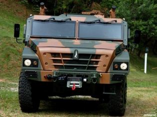 Tupi Avibras 4x4 multirole armoured vehicle technical data sheet description information intelligence pictures photos images identification Brazilian army brazil defense industry military technology