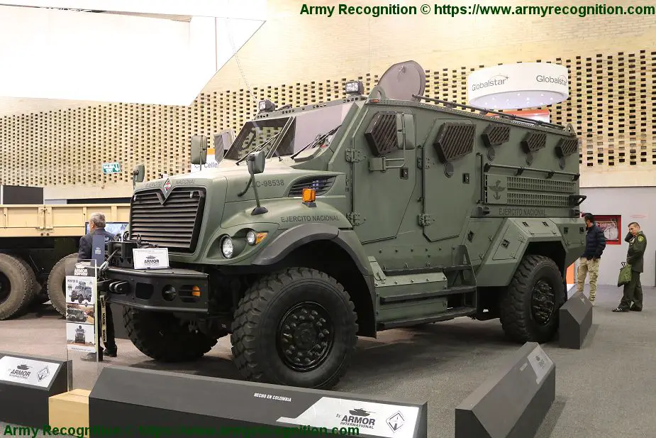Armor International unveils its new Hunter XL 4x4 armored vehicle ExpoDefensa 2019 925 001