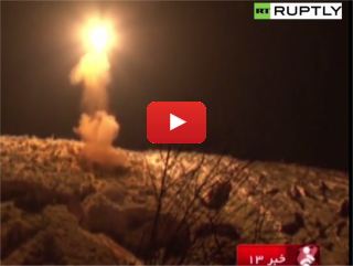 Iran armed forces test-fired several ballistic missiles from silos as a part of military exercises ruptly 09032016 001