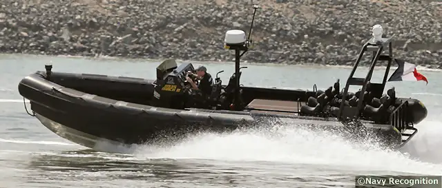 The Zodiac Hurricane MACH II (Military Air Channeled Hull II) was created by Zodiac Milpro to offer a high speed fully versatile boat that is at ease in all activities and all sea conditions. The patented MACH hull design reduces resistance and enhances directional stability for increased speed, fuel economy and safety.