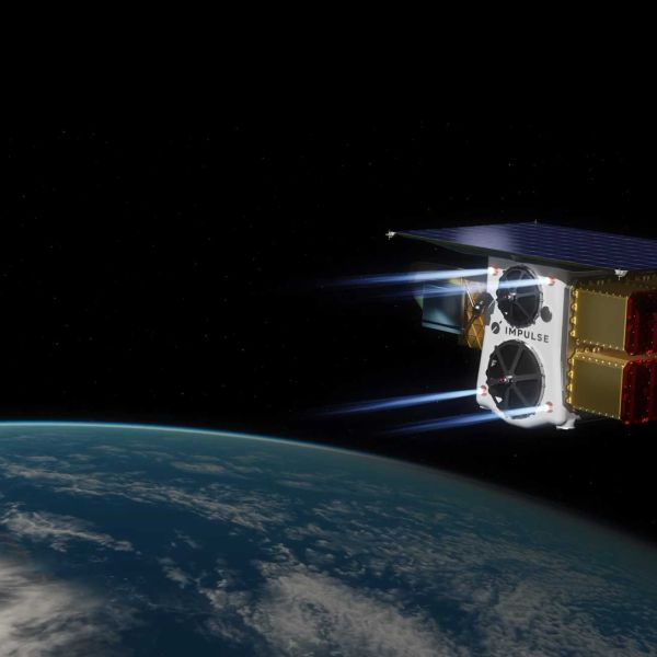 Mira is a maneuverable spacecraft developed by U.S. company Impulse Space to transport payloads, perform orbital transfers, and host government sensors for responsive space missions. The U.S. Space Force has awarded a $27.77 million contract for two additional Mira spacecraft to support space domain awareness missions in low Earth orbit. (Picture source: Impulse Space)