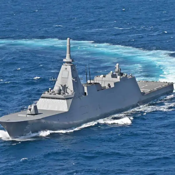 The earlier Mogami-class talks between Japan and Indonesia envisaged four frigates built in Japan and four constructed by PT PAL in Surabaya under a package valued at roughly ¥300 billion. (Picture source: Japanese MoD)