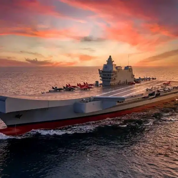 The MUGEM's planned air wing will combine the manned naval Hürjet with three unmanned fixed-wing aircraft, the Kizilelma, Anka-3, and Bayraktar TB3, with a total capacity of 52 aircraft and the option to embark up to 52 Kizilelma in a single-type configuration. (Picture source: Turkish Defence Agency)