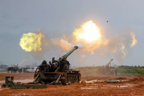 Taiwan is sharpening M110A2 203 mm heavy-artillery tactics around rapid firing, displacement and survivability as hostile UAV reconnaissance increasingly threatens exposed gun positions (Picture Source: Taiwan’s Military News Agency