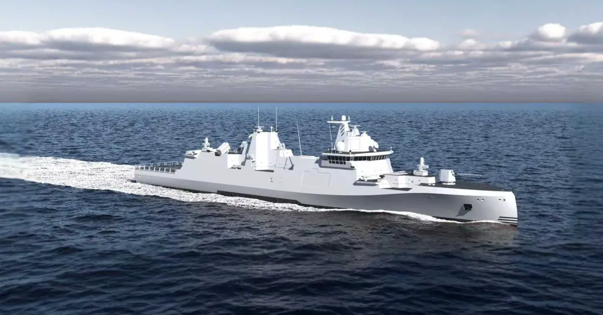 The GMF 140 is a 140 m guided missile frigate developed by the German company Rheinmetall for anti-air warfare, ballistic missile defense, anti-submarine warfare, and long-range precision strike missions. The ship displaces more than 6,000 tonnes, reaches a maximum speed of 30 knots, and is intended to operate with a core crew of 90 personnel, with accommodation for 35 additional personnel. Its principal missile battery consists of 64 Strike-Length vertical launch cells connected to an AEGIS-centered combat architecture and configurable U.S.-sourced primary radars. Rheinmetall developed the ship for NATO and allied navies requiring a frigate capable of tracking conventional aircraft, cruise missiles, hypersonic threats and ballistic missiles while retaining anti-submarine and land-attack capabilities.
