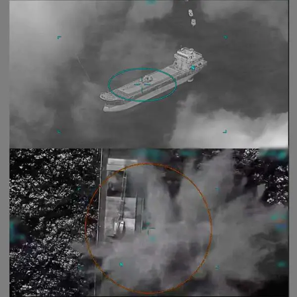 U.S. and Philippine forces conducted Maritime Strike-North off Itbayat during Balikatan 2026, using unmanned vessels, A-29B aircraft, and surveillance assets to sink a target vessel and demonstrate combined maritime strike capabilities (Picture source: U.S. DoW).