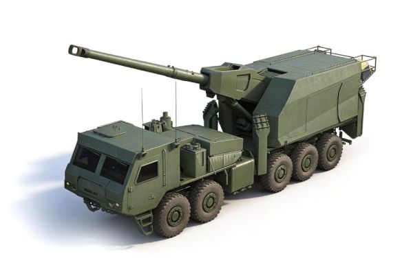 SIGMA Mobile Tactical Cannon MTC Elbit America Israel United States 155mm self-propelled howitzer