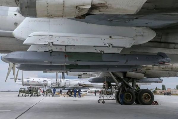 The Kh-101, also transliterated as Ch-101 and designated AS-23 Kodiak by NATO, is a conventionally armed air-launched cruise missile carried principally by Russian Tu-95MS and Tu-160 strategic bombers. (Picture source: Russian MoD)
