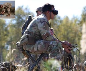 U.S. Army Soldiers from 1st Squadron, 2d Cavalry Regiment, conduct a Purpose-Built Attritable System (PBAS) live-fire strike at Grafenwoehr Training Area in Germany on September 30, 2026.