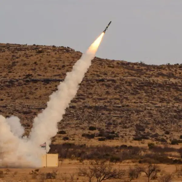 Anduril Surface-Launched Barracuda-500M cruise missile system developed for the U.S. Low-Cost Containerized Missiles program. (Picture source: Anduril)