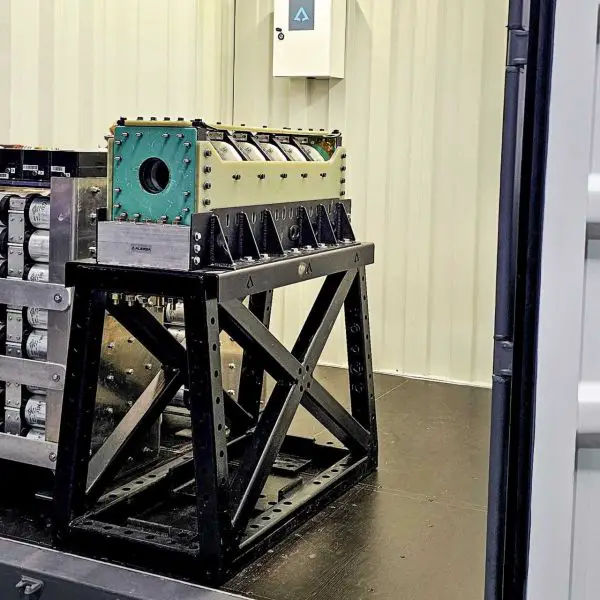 In conventional guns, the expanding gas creates enough pressure behind a projectile to force it through a barrel, while the electromagnetic accelerator uses controlled magnetic forces to accelerate a projectile along the launcher. (Picture source: Auriga Space)