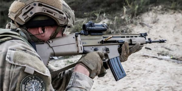 FN SCAR® L MK2 5.56mm assault rifle FN Herstal Belgium Technical Data Fact Sheet Pictures Video