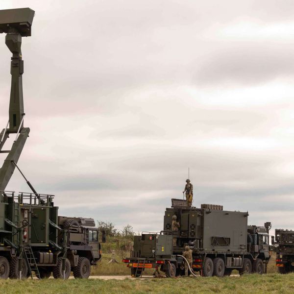The UK is doubling its Sky Sabre air-defence force with additional command centres, Land Ceptor launchers and support vehicles, increasing the British Army’s ability to protect deployed forces and critical sites against aircraft, cruise missiles and uncrewed aerial vehicles (Picture source: UK MoD).