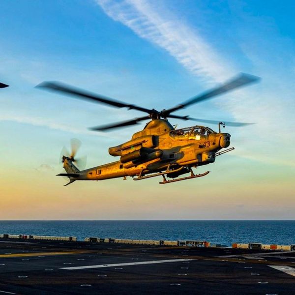 A newly released U.S. Marine Corps image of an AH-1Z Viper landing aboard USS Boxer in the South China Sea highlights the forward deployment of a combat-ready amphibious force capable of deterrence, rapid crisis response, and expeditionary operations across the Indo-Pacific (Picture Source: U.S. Marines)