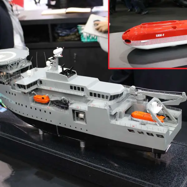 SMP’s SRV-F Mk3 is a British submarine rescue vehicle built to recover up to 50 submariners in one mission, giving navies a faster response to underwater emergencies. Selected by Indonesia, it boosts submarine safety and resilience (Picture source: Army Recognition Group).