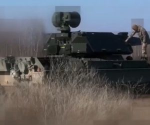 Ukraine has reportedly fielded its first Leopard 1-based Rheinmetall Skyranger 35 air defense systems, adding highly mobile 35mm counter-drone firepower to protect frontline forces and critical military infrastructure (Picture Source: GAU X-Account)