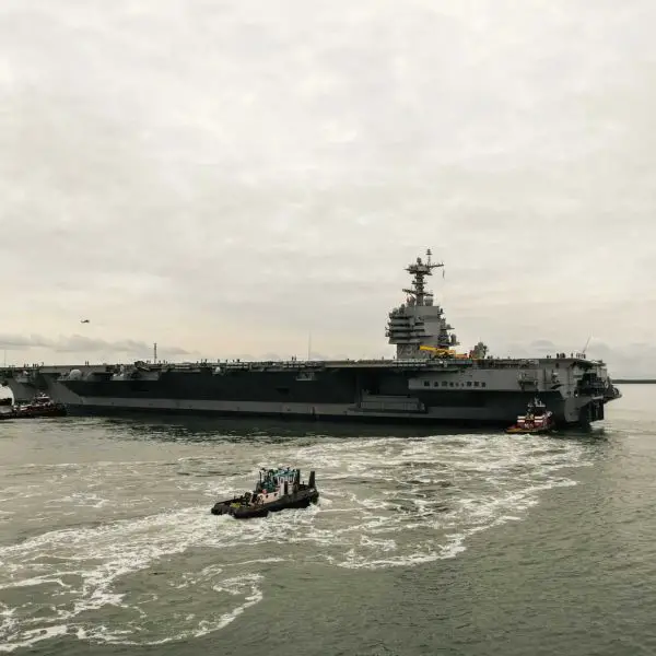 Future USS John F. Kennedy (CVN 79) following preliminary acceptance, a milestone that allows the U.S. Navy to begin underway testing, evaluation and crew training ahead of formal delivery planned for spring 2027. HII announced the preliminary acceptance on September 29, 2026.
