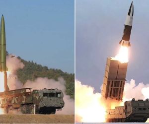 The addition of 120 KN-23 and KN-24 ballistic missiles would allow Russia to increase the size, frequency, and complexity of attacks against Ukraine, while preserving the Iskander-Ms and further straining Ukraine's limited Patriot interceptor inventory. (Picture source: North Korean MoD)