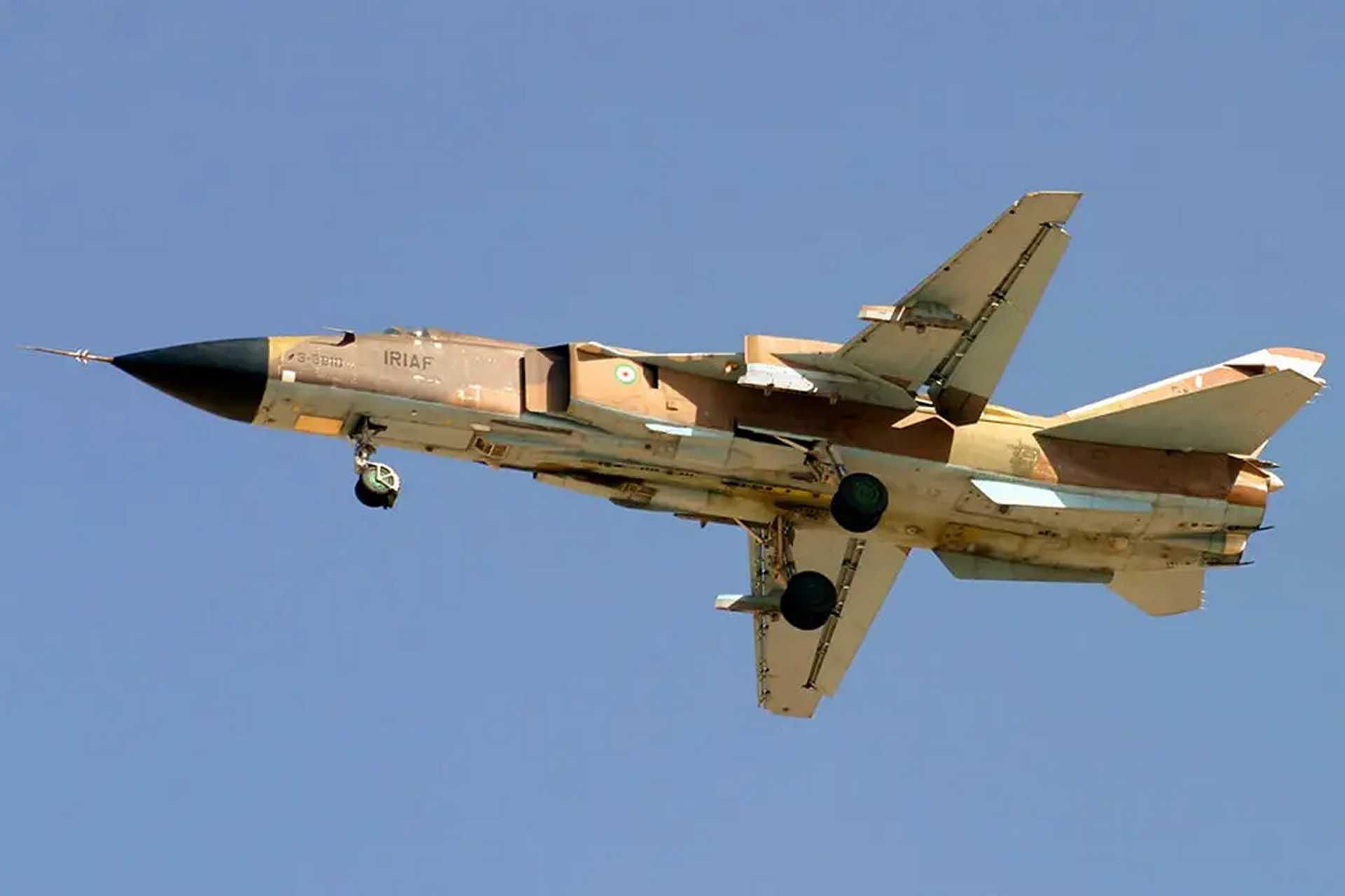Iran acquired its first Su-24MK bombers from the Soviet Union around 1989 and later expanded the fleet during the 1991 Gulf War, when Iraqi pilots flew several combat aircraft to Iran to avoid destruction by coalition forces. (Picture source: Wikimedia/Shahram Sharifi)