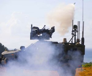 The MADIS live-fire in Palau demonstrated how U.S. Marines can extend mobile short-range air defense across dispersed Western Pacific operating locations (Picture Source: U.S. Marines)