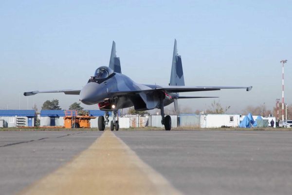 Ethiopia announced the acquisition of 12 Russian Sukhoi Su-35 multirole fighter jets during Prime Minister Abiy Ahmed Ali's visit to Moscow for the third Russia-Africa Summit, where two aircraft were handed over at Zhukovsky Airport. (Picture source: Abiy Ahmed Ali)