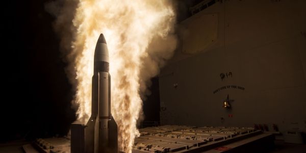 SM-3 Standard Missile-3 ballistic missile defense interceptor Raytheon United States specifications technical review data fact sheet pictures video