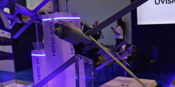 HERO 120 anti-tank loitering munition UVision Israel specifications technical review data fact sheet pictures video