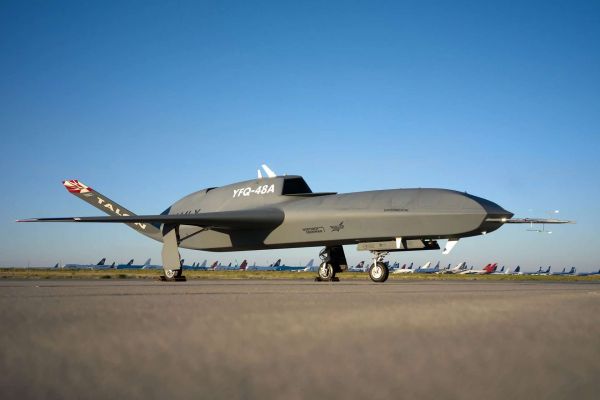 YFQ-48A Talon Blue autonomous collaborative combat aircraft Northrop Grumman United States specifications technical review data fact sheet pictures video