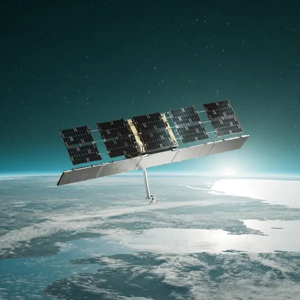 Russia’s Kosmos 2612 closed to roughly 500 meters of the U.S.-operated ICEYE-X36 radar satellite, demonstrating a precise ability to approach and shadow an operational spacecraft in low Earth orbit (Picture Source: Dutch MoD / ICEYE)