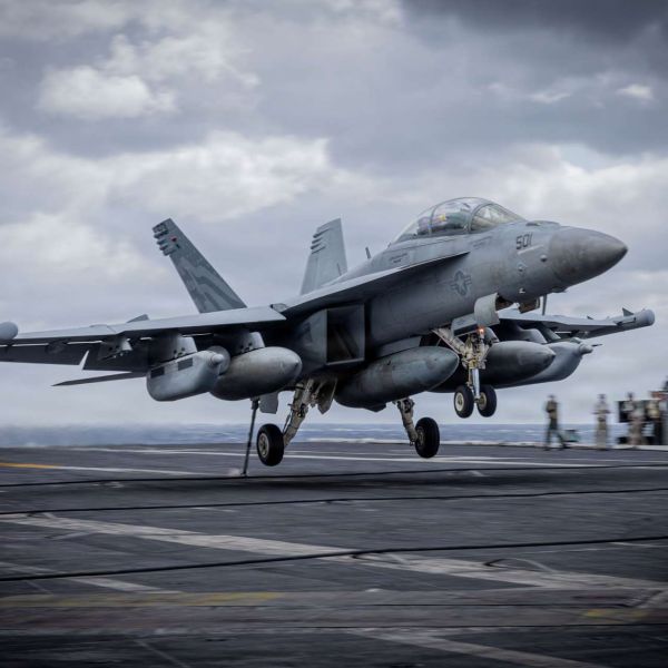 The U.S. Navy awarded L3Harris an $876.4 million contract modification to advance the Next Generation Jammer Low Band, strengthening the EA-18G Growler’s future electronic-attack capability (Picture Source: U.S. Navy)