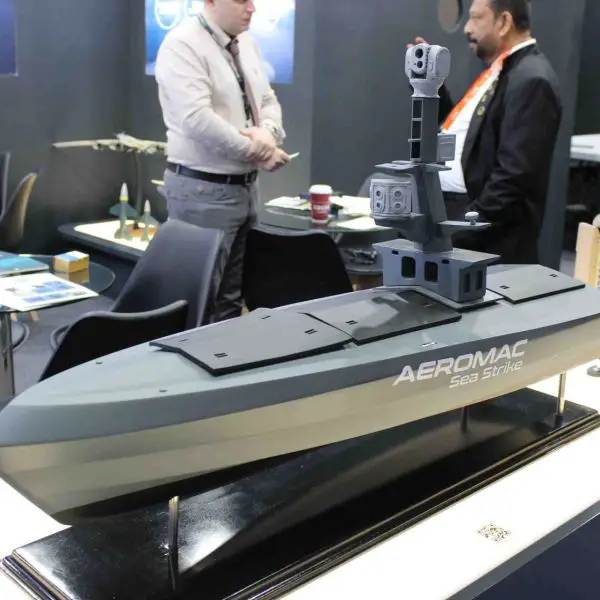All variants of the Sea Strike USV are equipped with an AI-based marine autonomy system intended for flexible mission and route planning, safe return to base or a determined point, as well as dynamic obstacle detection and avoidance. (Picture source: Army Recognition)